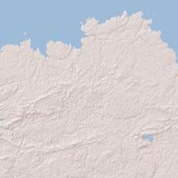 Bretagne Terrain Map