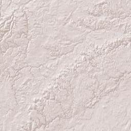 Baden-Württemberg Terrain Map