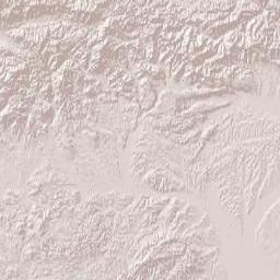 Košice Region Terrain Map