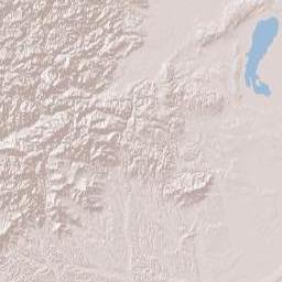 Vas County Terrain Map