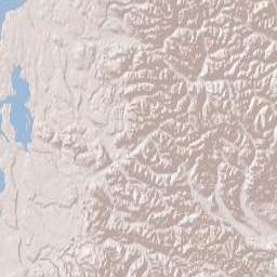 Blue Nile Terrain Map