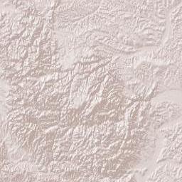 Cluj County Terrain Map