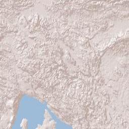 Mirna Peč Municipality Terrain Map