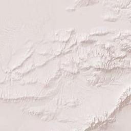 Almaty Region Terrain Map