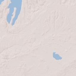 Michigan Terrain Map