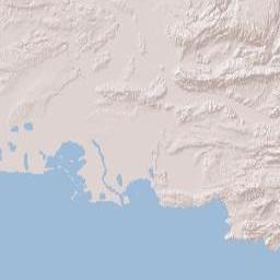 Bouches-du-Rhône Terrain Map