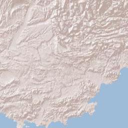 Alpes-Maritimes Terrain Map