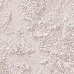 Toplica District Terrain Map