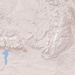 Wyoming Terrain Map