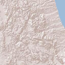 Italy Terrain Map