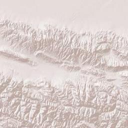 Talas Region Terrain Map