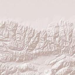 Chuy Region Terrain Map