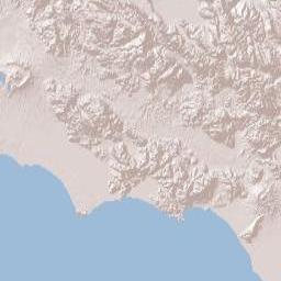 Frosinone Terrain Map