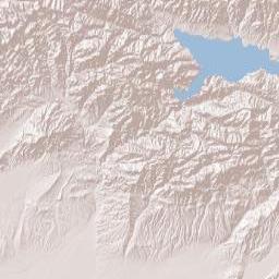 Jalal-Abad Region Terrain Map