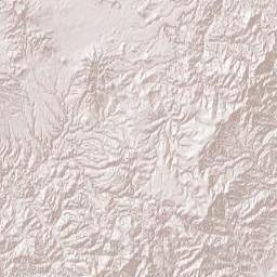 Ryanggang Province Terrain Map