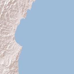 North Hamgyong Province Terrain Map