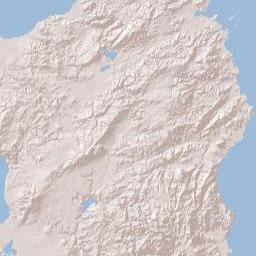 Oristano Terrain Map