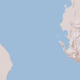 Fier District Terrain Map