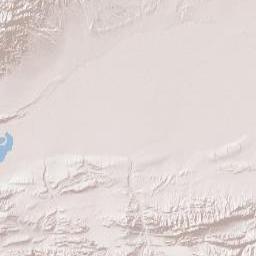 Fergana Region Terrain Map