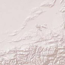 Andijan Region Terrain Map