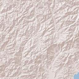 North Korea Terrain Map