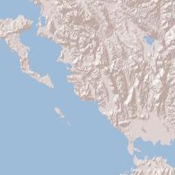 Sarandë District Terrain Map