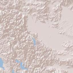 Greece Terrain Map