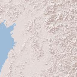 South Pyongan Province Terrain Map