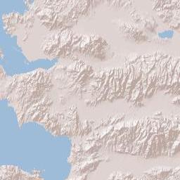 İzmir Terrain Map