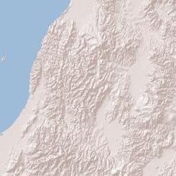 Yamagata Prefecture Terrain Map