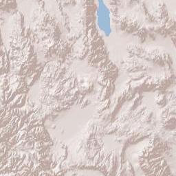 Mono Department Terrain Map