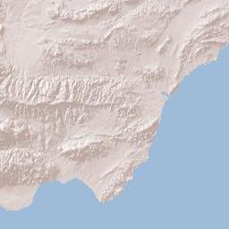 Almeria Terrain Map