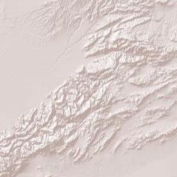 Golestan Terrain Map