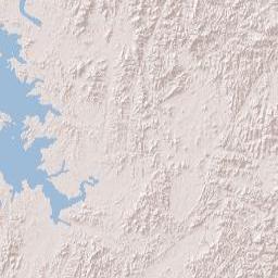 South Korea Terrain Map