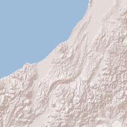 Niigata Prefecture Terrain Map
