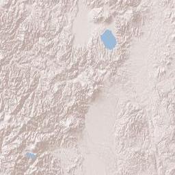 Fukushima Prefecture Terrain Map