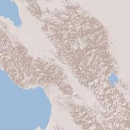 San José Department Terrain Map