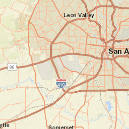 Bexar County Gis Map Usgs -- Groundwater Watch