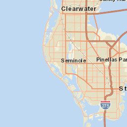 St Petersburg Fl Zip Code Map Blue Chips Sites