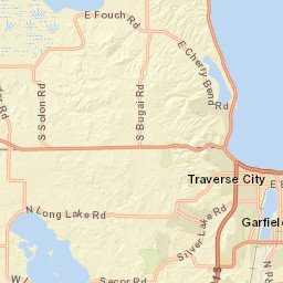 Traverse City Zip Code Map 49696