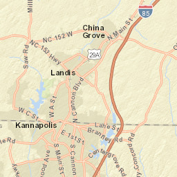 Rowan County Zoning Map Parks & Recreation Information