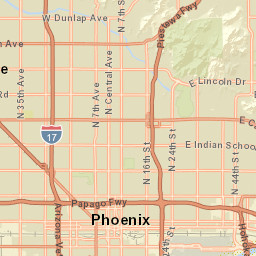 phoenix city council district map City Council District 7 District 7 Map phoenix city council district map