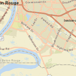 Baton Rouge City Limits Map Open Data BR