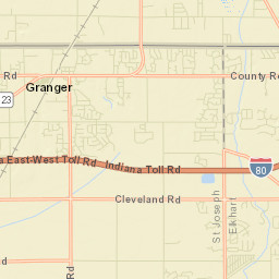 St Joseph County Indiana Gis Map Usgs -- Groundwater Watch