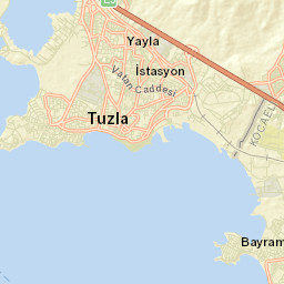 Map Of Turkey Postal Code 34953 Tuzla Updated December 2021