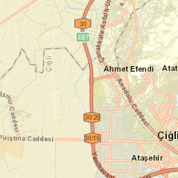 map of turkey postal code 35640 cigli updated december 2021