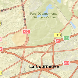 plan de la courneuve