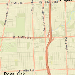 Map Of Berkley Michigan City Of Berkley