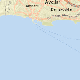 Map Of Turkey Postal Code 34310 Avcilar Updated December 2021