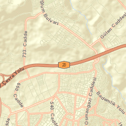 Map Of Turkey Postal Code 06300 Kecioren Updated December 2021